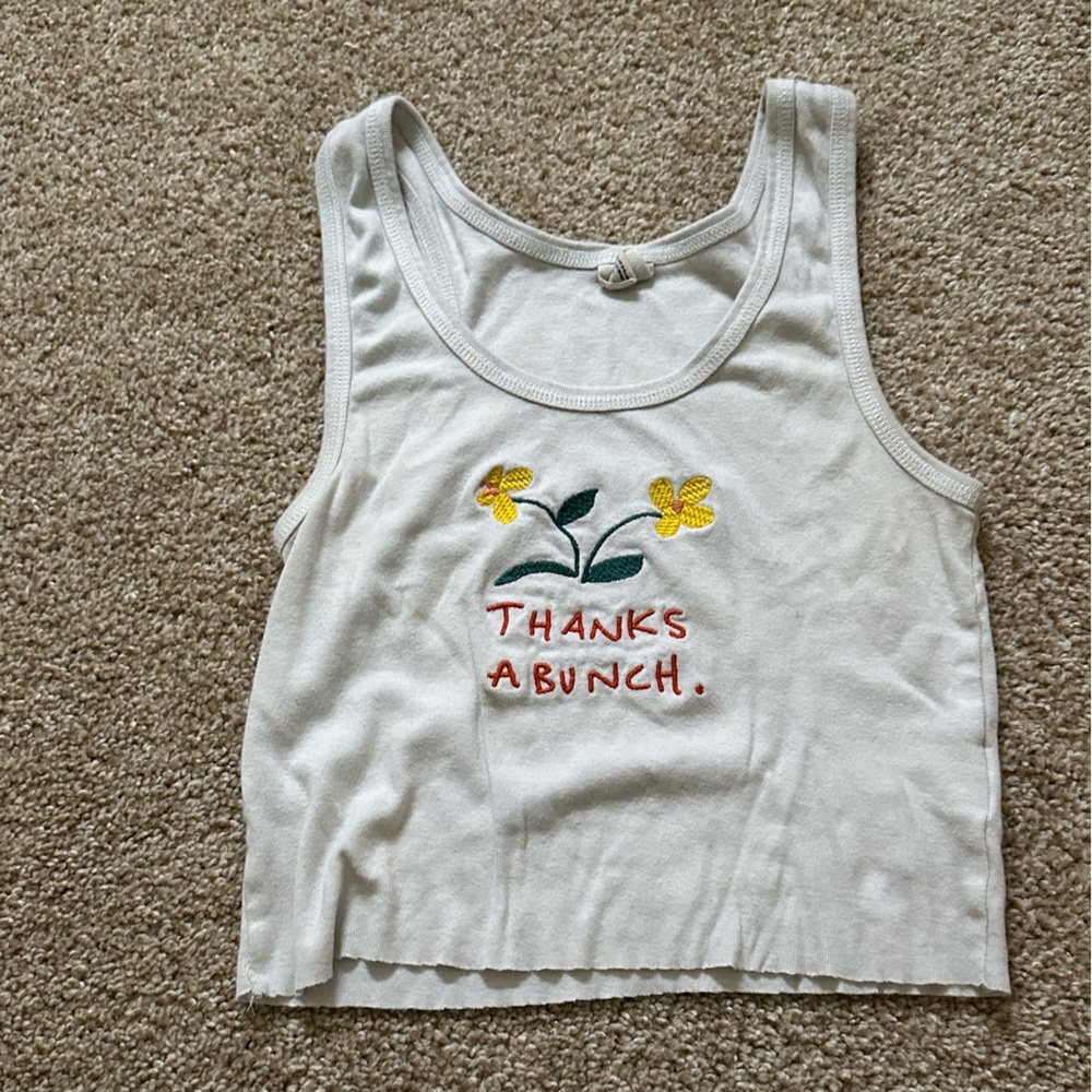 Urban outfitters thanks a bunch tank